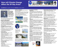 poster with title"How will Climate Change Affect the SF Bay Area?